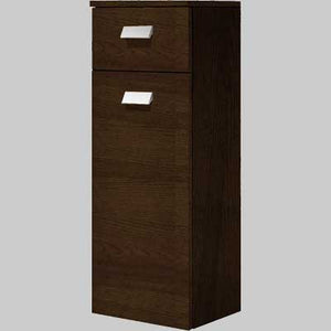 SEMICOLONNA SOSPESA OLMO CAFFE'  1 anta + 1 cassetto     SAVINI