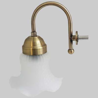 APPLIQUE PER SERIE ANTICATA  Ottone  Vetro     SAVINI