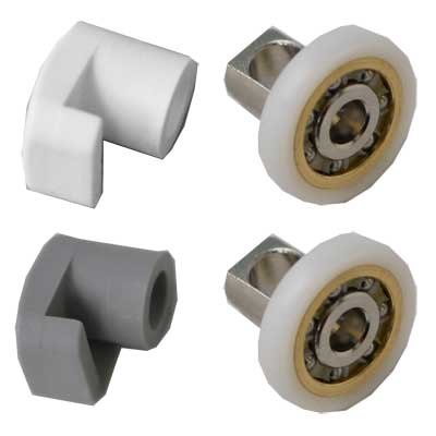 KIT SCORRIMENTO SMERALDA CON CUSCINETTI  Bianco     GIAVA