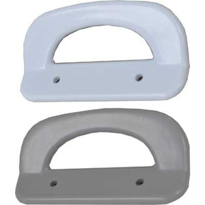 MANIGLIA PER PORTA SMERALDA A SOFFIETTO  Argento Lucido     GIAVA