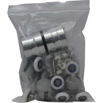 KIT MONTAGGIO PER PORTA DOCCIA FAST SCORREVOLE (0139501397)  2+2     CARDINALE