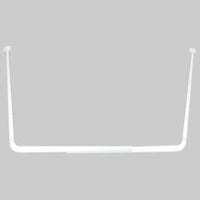 ASTA DOCCIA IDEAL BIANCO 3 LATI  80x80x80     CARDINALE