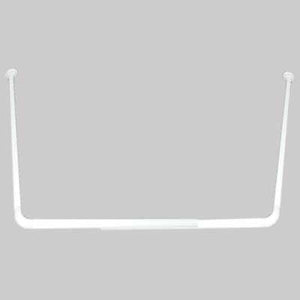 ASTA DOCCIA IDEAL BIANCO 3 LATI  80x80x80     CARDINALE