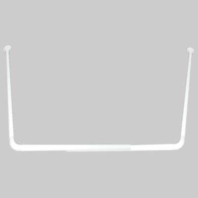 ASTA DOCCIA IDEAL BIANCO 3 LATI  80x80x80     CARDINALE