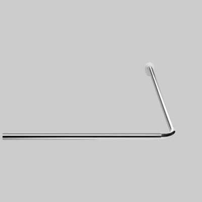 ASTA DOCCIA IDEAL CROMATA 2 LATI  80x80     CARDINALE