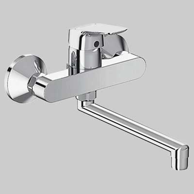 MONOCOMANDO LAVELLO A PARETE BASE  Cromo     IDEAL STANDARD