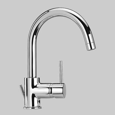 MONOCOMANDO LAVABO BOCCA ORIENTABILE DISCO  Cromo     PAINI