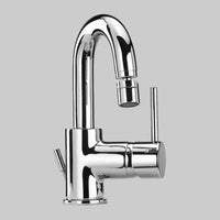 MONOCOMANDO BIDET BOCCA ORIENTABILE DISCO  Cromo     PAINI