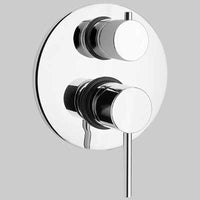 MONOCOMANDO DOCCIA INCASSO CON DEVIATORE DISCO  Cromo     PAINI