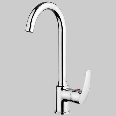 MONOCOMANDO LAVELLO CON BOCCA ALTA BERRY 2  Cromo     PAINI