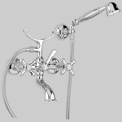 GRUPPO VASCA ESTERNO LIBERTY  Cromo     PAINI