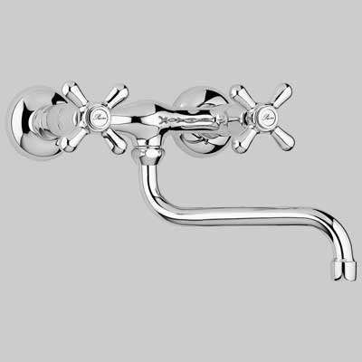 GRUPPO LAVELLO A MURO LIBERTY  Cromo     PAINI