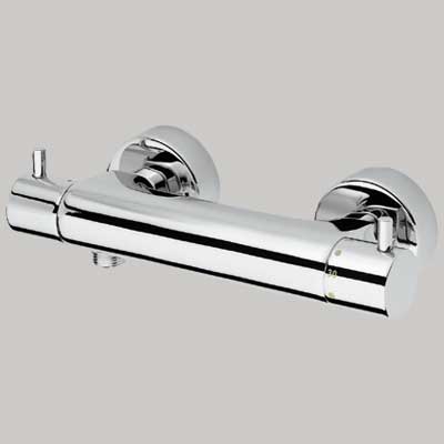 MONOCOMANDO DOCCIA ESTERNO TERMOSTATICO DISCO  Cromo     PAINI