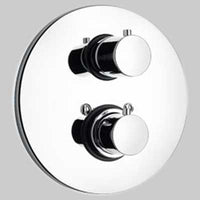 MONOCOMANDO DOCCIA INCASSO TERMOSTATICO 2 VIE DISCO  Cromo     PAINI