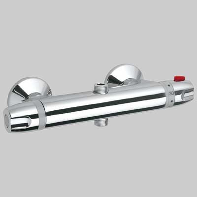 MONOCOMANDO DOCCIA ESTERNO TERMOSTATO CON DEVIATORE 2 VIE 2T  Cromo     PAINI