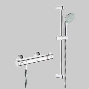 KIT TERMOSTATICO GROHTHERM + ASTA TEMPESTA  Cromo     GROHE