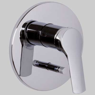 MONOCOMANDO DOCCIA INCASSO CON DEVIATORE LEVA CHIUSA SERIE 4  Cromo     FIMA FRATELLI FRATTINI