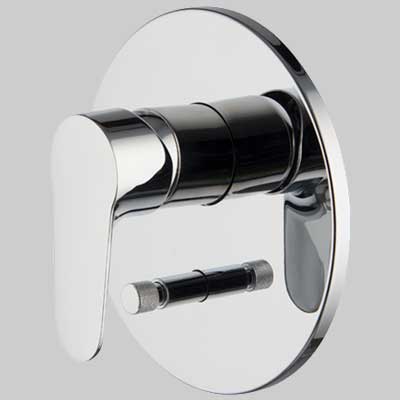 MONOCOMANDO DOCCIA INCASSO CON DEVIATORE SERIE 22  Cromo     FIMA FRATELLI FRATTINI