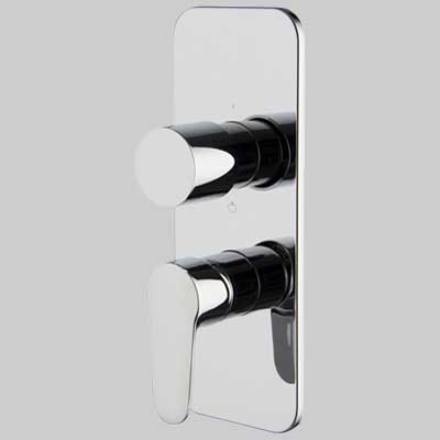 MONOCOMANDO DOCCIA INCASSO CON DEVIATORE 23 USCITE SERIE 22  Cromo     FIMA FRATELLI FRATTINI