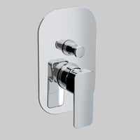 MONOCOMANDO DOCCIA INCASSO CON DEVIATORE TONO  Cromo     EURORAMA