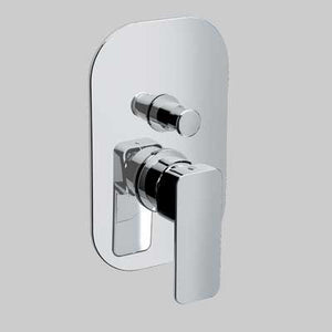 MONOCOMANDO DOCCIA INCASSO CON DEVIATORE TONO  Cromo     EURORAMA