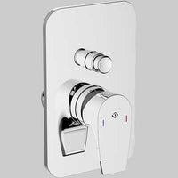 MISCELATORE DOCCIA INCASSO CON DEVIATORE BING  Completo Cromo     TEOREMA