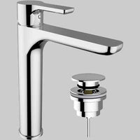 MISCELATORE LAVABO SUPER GOODLIFE  C/scarico Click Clack     TEOREMA