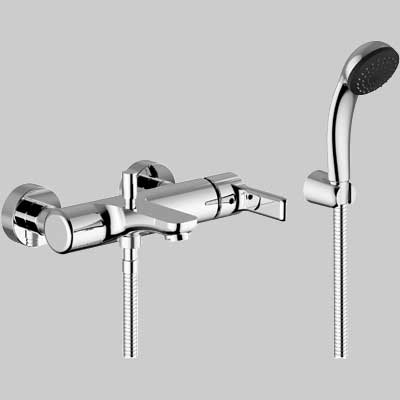 MISCELATORE VASCA ESTERNO CON DOCCETTA GOODLIFE  Cromo     TEOREMA