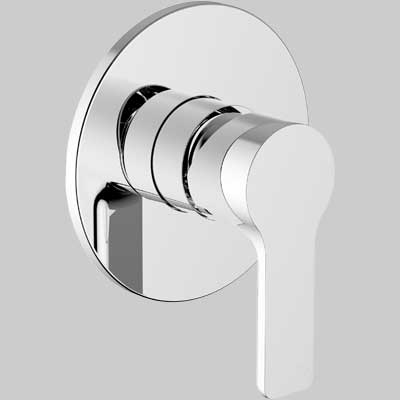 PIASTRA E LEVA PER INCASSO DOCCIA GOODLIFE  Cromo     TEOREMA