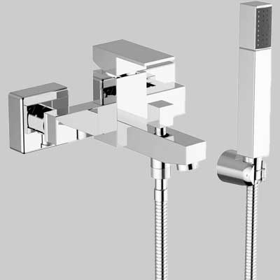 MISCELATORE VASCA ESTERNO CON DOCCETTA PILLAR  Cromo     TEOREMA