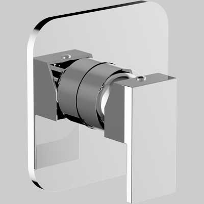 MISCELATORE INCASSO DOCCIA PILLAR  Completo Cromo     TEOREMA