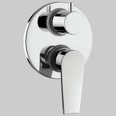 MONOCOMANDO DOCCIA INCASSO CON DEVIATORE LOGOS  Cromo     MAMOLI