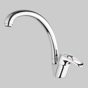 MONOCOMANDO LAVELLO CUCINA M1 CANNA ALTA GIREVOLE  Cromo     MAMOLI