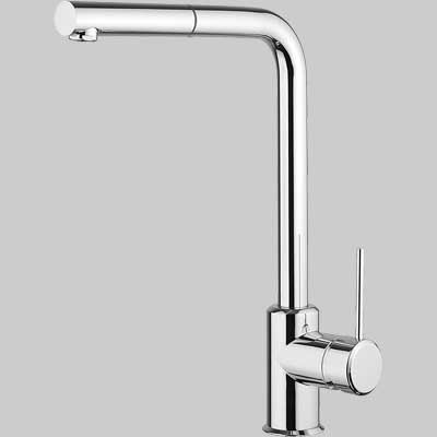 MONOCOMANDO LAVELLO CUCINA M4 DOCCETTA ESTRAIBILE  Cromo     MAMOLI