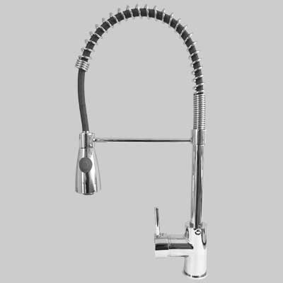 MONOCOMANDO LAVELLO CUCINA CON MOLLA SERIE 3000  Dm 40 cromo     CARDINALE