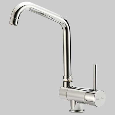 MISCELATORE LAVELLO CANNA RECLINABILE GIGLIO  Cromo     PORTA & BINI