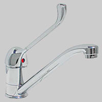 MONOCOMANDO LAVELLO GIREVOLE LEVA CLINICA  Cromo     MADE IN ITALY