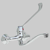 MONOCOMANDO LAVELLO A PARETE LEVA CLINICA  Cromo     MADE IN ITALY