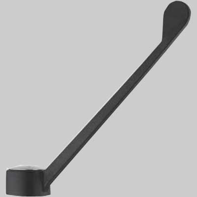 LEVA CLINICA PER MISCELATORI MONOCOMANDO  Cm 26 nera     IDRAL