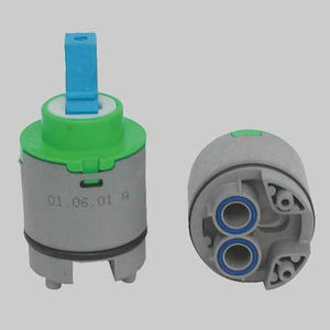 CARTUCCIA PER MONOCOMANDO Ø 35  Alta 2 fermi     MADE IN ITALY