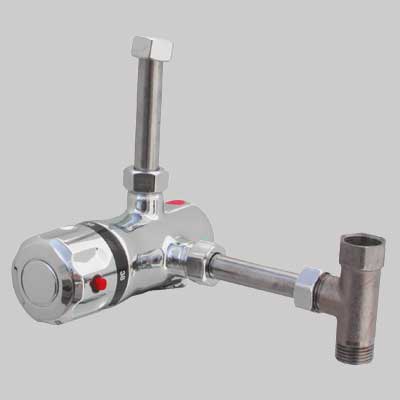 MONOCOMANDO SOTTO BOILER ESTERNO TERMOSTATICO  Cromo     PORTA & BINI