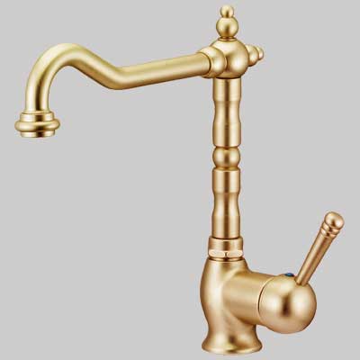 MONOCOMANDO LAVELLO BOCCA A PONTE NEW OLD  Bronzo     PORTA & BINI