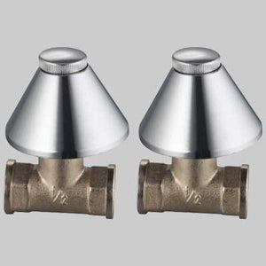 RUBINETTO INCASSO CON CAPPUCCIO - 1/2 Mod. 024 - 2 pezzi - PORTA & BINI