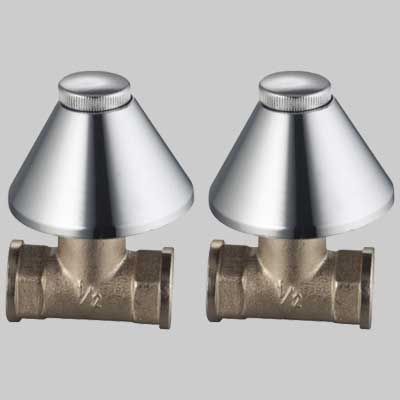 RUBINETTO INCASSO CON CAPPUCCIO - 1/2 Mod. 024 - 2 pezzi - PORTA & BINI