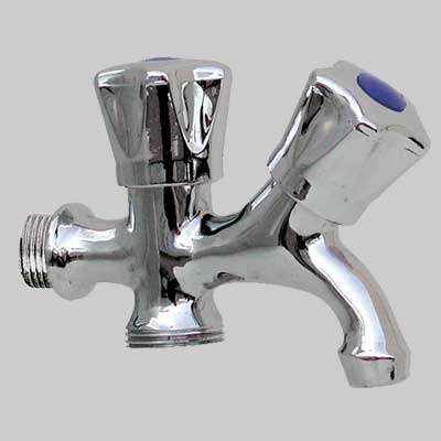 RUBINETTO DUPLEX LEGGERO  1/2x3/4     MADE IN ITALY