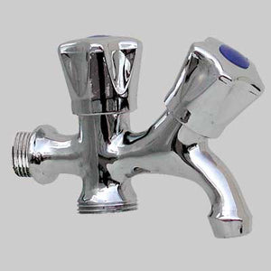 RUBINETTO DUPLEX LEGGERO  1/2x3/4     MADE IN ITALY