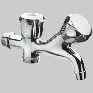 RUBINETTO DUPLEX PESANTE FROMAC - 1/2 x 3/4 - 2 pezzi - FROMAC