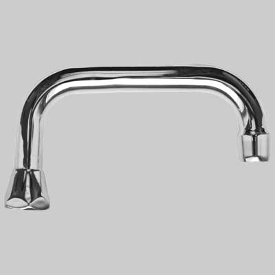 CANNA SUPERIORE PER GRUPPO LAVELLO A MURO  Cromo 250 mm     MADE IN ITALY