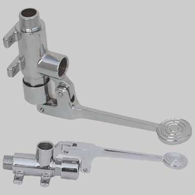 RUBINETTO A PEDALE OREGON PAVIMENTOPARETE  1/2     M.C.M.