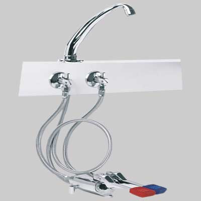 KIT PREASSEMBLATO MODELLO K CON RUBINETTO 2 VIE       IDRAL